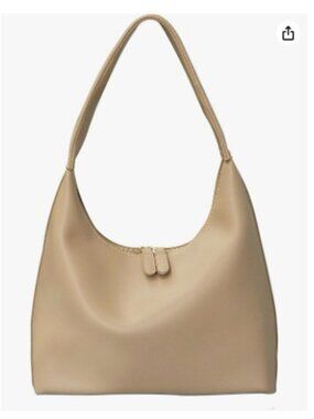 Leather Hobo Bag Small Shoulder Purses for Women Slouchy Tote Handbag Vegan Leat